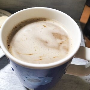 カフェオレのウイスキー・蜂蜜割り